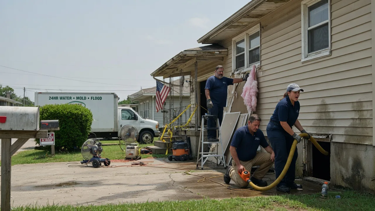 Water Damage Repair in Augusta Springs, VA near me